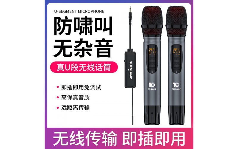 十盏灯w15无线U段麦克风